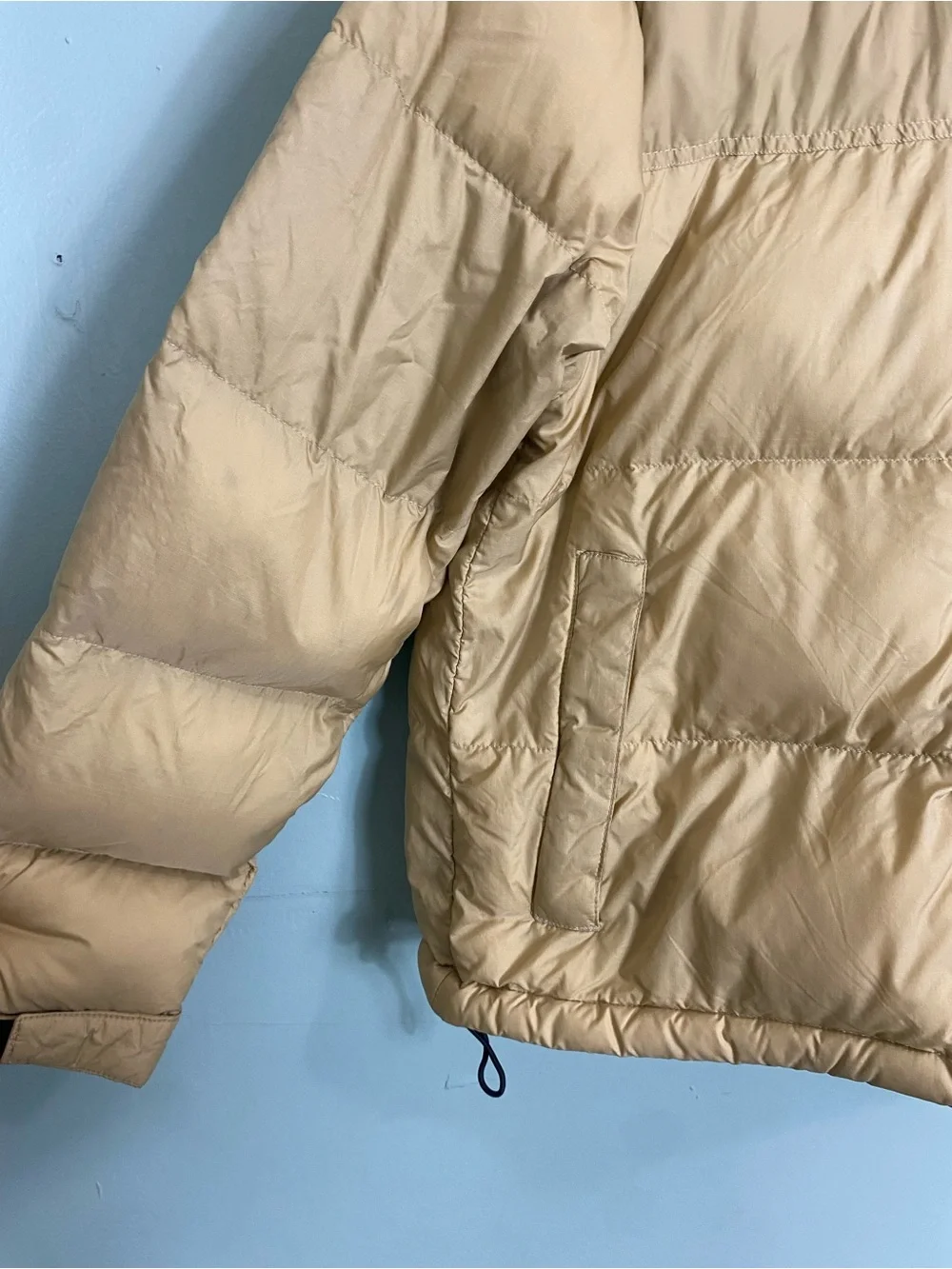 The North Face 700 Puffer Jacket Beige Retro 1996‎ Nuptse Medium Women’s
